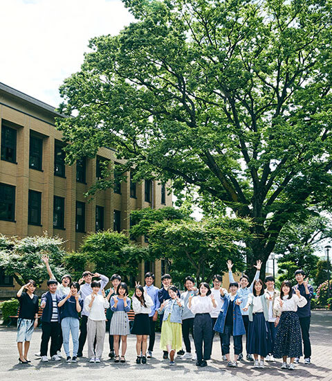 6期生 構内にて