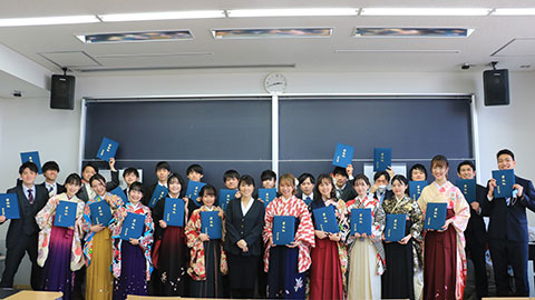 卒７期生 卒業式Q